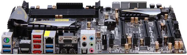 Alt view image 2 of 6 - ASRock Z77 Extreme6/TB4 LGA 1155 Intel Z77 HDMI USB 3.0 ATX Intel Motherboard