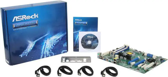 Alt view image 5 of 5 - ASRock E3C204-V+ ATX Server Motherboard LGA 1155 Intel C204 DDR3 1600/1333/1066