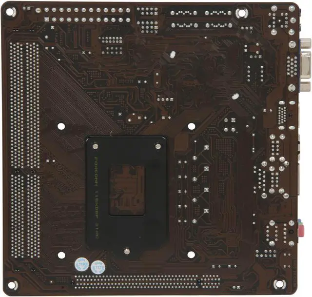 Alt view image 4 of 5 - ASRock H61MV-ITX LGA 1155 Intel H61 HDMI Mini ITX Intel Motherboard