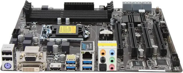 Alt view image 2 of 5 - ASRock Z87M PRO4 LGA 1150 Intel Z87 HDMI USB 3.0 Micro ATX Intel Motherboard