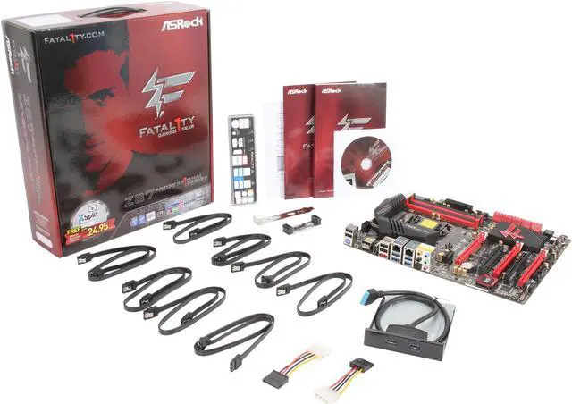 Alt view image 5 of 5 - ASRock Fatal1ty Z87 Professional LGA 1150 Intel Z87 HDMI USB 3.0 ATX Intel Gaming Motherboard