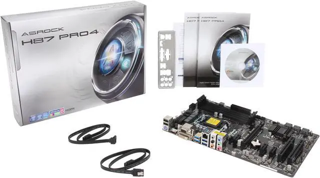 Alt view image 5 of 5 - ASRock H87 Pro4 LGA 1150 Intel H87 HDMI USB 3.0 ATX Intel Motherboard