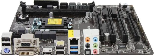 Alt view image 3 of 5 - ASRock B85M LGA 1150 Intel B85 HDMI USB 3.0 Micro ATX Intel Motherboard