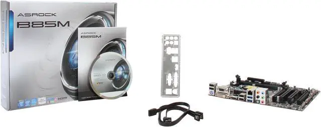 Alt view image 6 of 5 - ASRock B85M LGA 1150 Intel B85 HDMI USB 3.0 Micro ATX Intel Motherboard