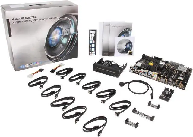 Alt view image 5 of 5 - ASRock Z87 Extreme9/ac LGA 1150 Intel Z87 HDMI USB 3.0 ATX Intel Motherboard