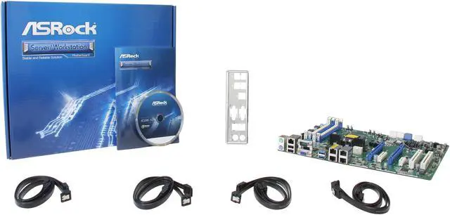 Alt view image 5 of 5 - ASRock E3C224-4L ATX Server Motherboard LGA 1150 Intel C224 DDR3 1600/1333