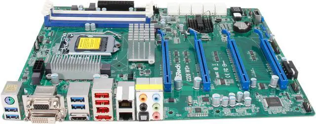 Alt view image 5 of 8 - AsRock Rack C226WS+ ATX Server Motherboard LGA 1150 Intel C226 DDR3 1600/1333