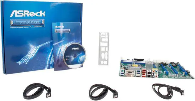 Alt view image 8 of 8 - AsRock Rack C226WS+ ATX Server Motherboard LGA 1150 Intel C226 DDR3 1600/1333