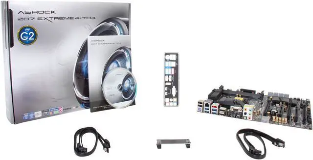 Alt view image 5 of 5 - ASRock Z87 Extreme4/TB4 LGA 1150 Intel Z87 HDMI USB 3.0 ATX Intel Motherboard