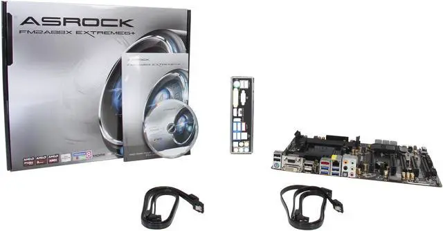 Alt view image 5 of 5 - ASRock FM2A88X Extreme6+ FM2+ / FM2 AMD A88X (Bolton D4) USB 3.0 HDMI ATX AMD Motherboard