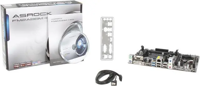 Alt view image 5 of 5 - ASRock FM2A88M-HD+ FM2+ / FM2 AMD A88X (Bolton D4) USB 3.0 HDMI Micro ATX AMD Motherboard