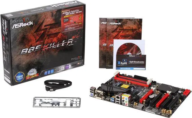 Alt view image 5 of 5 - ASRock ASRock Fatal1ty Gaming Fatal1ty B85 Killer LGA 1150 Intel B85 HDMI USB 3.0 ATX Intel Gaming Motherboard
