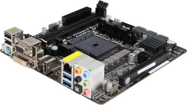 Main image of ASRock FM2A78M-ITX+ FM2+ / FM2 AMD A78 (Bolton D3) USB 3.0 HDMI Mini ITX AMD Motherboard
