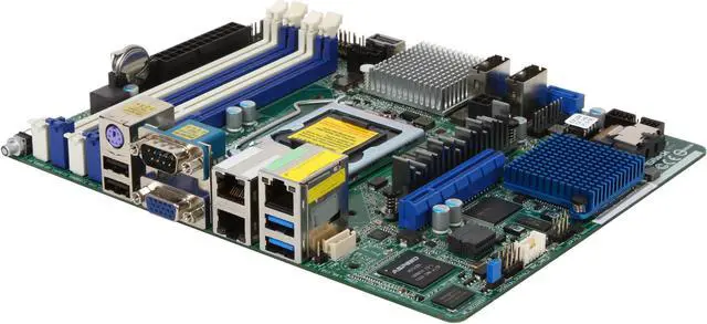 Main image of ASRock E3C224D4I-14S Extended mini ITX Server Motherboard LGA 1150 Intel C224 DDR3 1600 / 1333
