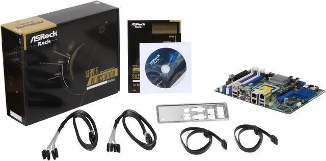 Alt view image 5 of 5 - ASRock E3C224D4I-14S Extended mini ITX Server Motherboard LGA 1150 Intel C224 DDR3 1600 / 1333