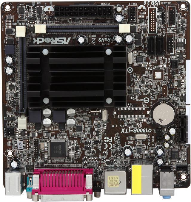Placa Base Asrock Intel Q1900B-ITX J1900 MINI-ITX Grafica DDR3