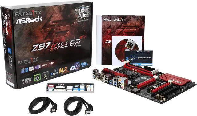 Alt view image 6 of 6 - ASRock ASRock Fatal1ty Gaming Fatal1ty Z97 Killer LGA 1150 Intel Z97 HDMI USB 3.0 ATX Intel Motherboard