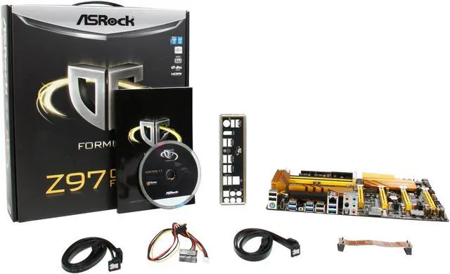 Alt view image 4 of 4 - ASRock Z97 OC Formula LGA 1150 Intel Z97 HDMI USB 3.0 ATX Intel Motherboard