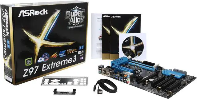 Alt view image 6 of 5 - ASRock Z97 Extreme3 LGA 1150 Intel Z97 HDMI USB 3.0 ATX Intel Motherboard