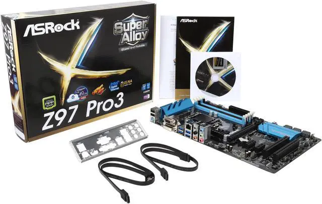 Alt view image 5 of 5 - ASRock Z97 Pro3 LGA 1150 Intel Z97 HDMI USB 3.0 ATX Intel Motherboard