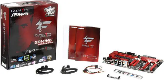 Alt view image 6 of 5 - ASRock Fatal1ty Z97 Professional LGA 1150 Intel Z97 HDMI USB 3.0 ATX Intel Motherboard