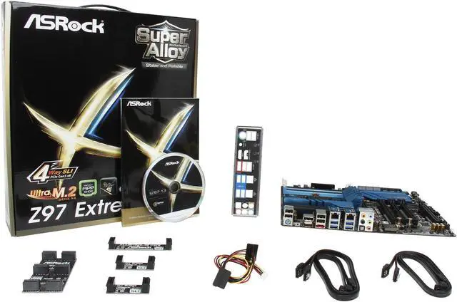 Alt view image 5 of 5 - ASRock Z97 Extreme9 LGA 1150 Intel Z97 HDMI USB 3.0 ATX Intel Motherboard
