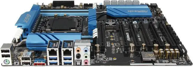 Alt view image 2 of 5 - ASRock X99 WS LGA 2011-v3 Intel X99 USB 3.0 Extended ATX Intel Motherboard
