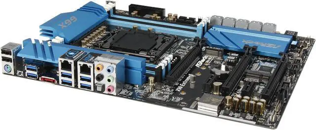 Main image of ASRock X99 Extreme6 LGA 2011-v3 Intel X99 USB 3.0 ATX Intel Motherboard
