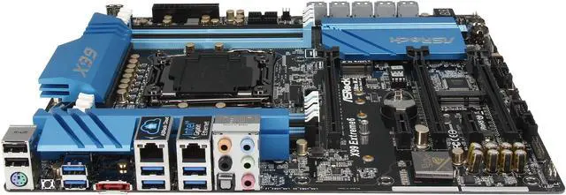 Alt view image 2 of 5 - ASRock X99 Extreme6 LGA 2011-v3 Intel X99 USB 3.0 ATX Intel Motherboard
