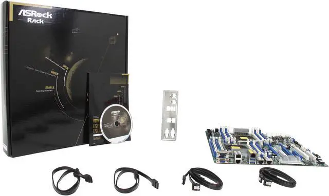 Alt view image 5 of 5 - ASRock EP2C612D16-2L2T SSI EEB Server Motherboard Dual Socket LGA 2011 R3