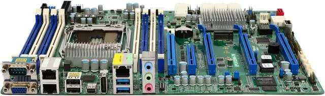 Alt view image 2 of 5 - ASRock EPC612D8A-TB SSI ATX Server Motherboard Socket LGA 2011 R3