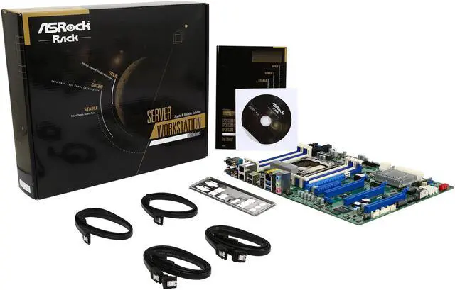 Alt view image 5 of 5 - ASRock EPC612D8A-TB SSI ATX Server Motherboard Socket LGA 2011 R3