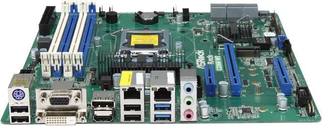 Alt view image 2 of 5 - ASRock C226M WS Micro ATX Server Motherboard LGA 1150 DDR3 1600 / 1333