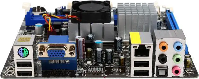 Alt view image 2 of 5 - ASRock C70M1 AMD Dual-Core Ontario C-70 APU Supports AMD's Cool 'n' Quiet Technology UMI 2.5 GT/s AMD A50M Mini ITX Motherboard / CPU / VGA Combo