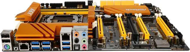 Alt view image 2 of 7 - ASRock X99 OC Formula/3.1 LGA 2011-v3 Intel X99 USB 3.1 USB 3.0 Extended ATX Intel Motherboard