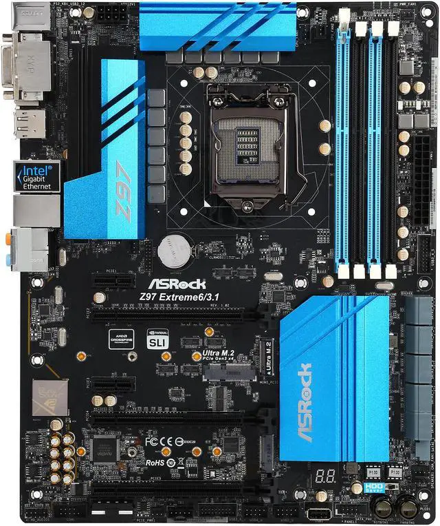 ASRock Z97 Extreme6 + Core i7-4790K+クーラー ASRock Z97 Extreme6/3.1 LGA 1150 ATX Intel Motherboard