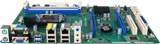 Alt view image 2 of 5 - AsRock Rack H87WSA-DL ATX Server Motherboard LGA 1150 Intel H87 DDR3 1600 / 1333