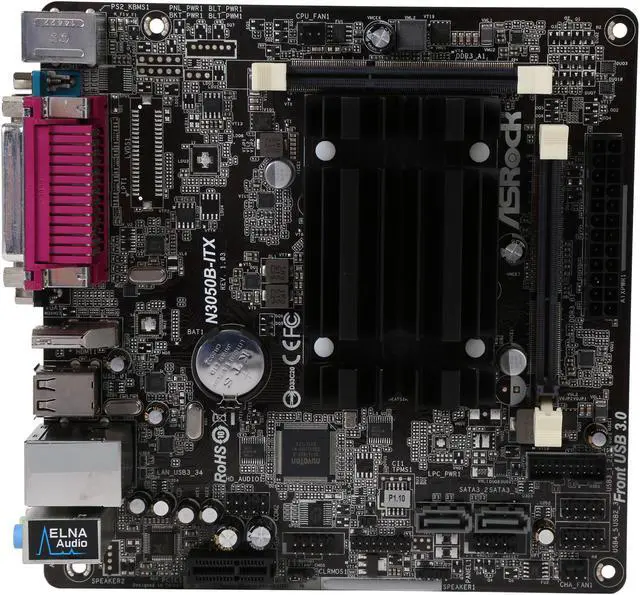 Alt view image 3 of 5 - ASRock N3050B-ITX Intel Dual-Core Processor N3050 (up to 2.16 GHz) Mini ITX Motherboard / CPU / VGA Combo
