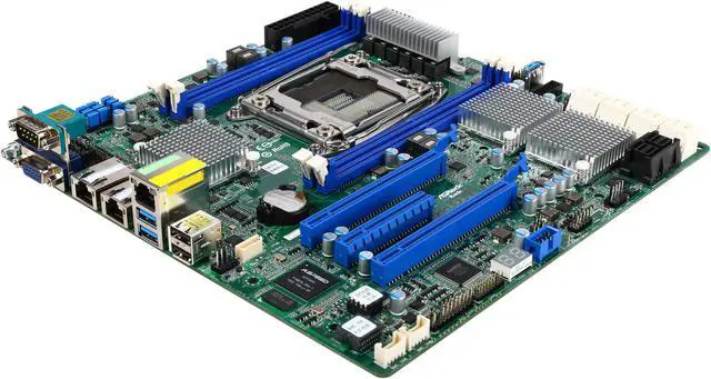 Main image of ASRock Rack EPC612D4U-8R uATX Server Motherboard LGA 2011 R3 Intel C612