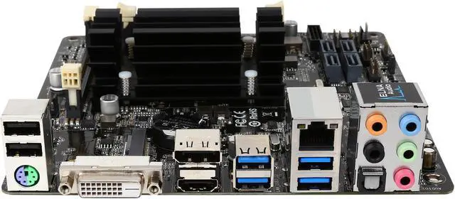 Alt view image 3 of 5 - ASRock N3700-ITX Intel Quad-Core Pentium Processor N3700 (up to 2.4 GHz) Mini ITX Motherboard / CPU Combo