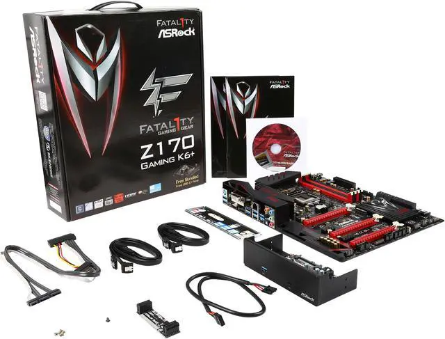 ASRock ASRock Fatal1ty Gaming Z170 Gaming K6 LGA 1151 ATX Intel 13 157 628 12 