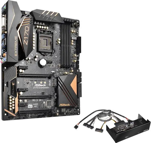 Main image of ASRock Z170 Extreme6+ LGA 1151 Intel Z170 HDMI USB 3.1 USB 3.0 ATX Intel Motherboard