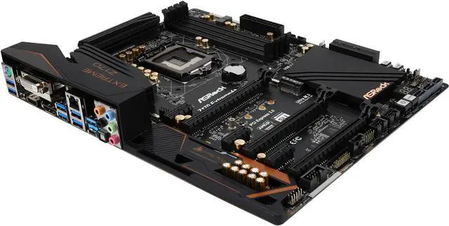 Alt view image 2 of 8 - ASRock Z170 Extreme4+ LGA 1151 Intel Z170 HDMI USB 3.1 USB 3.0 ATX Intel Motherboard