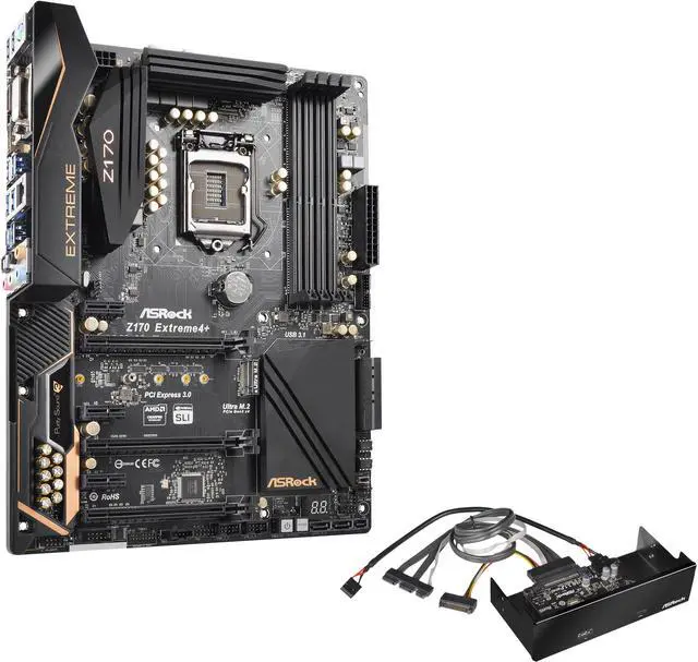 Main image of ASRock Z170 Extreme4+ LGA 1151 Intel Z170 HDMI USB 3.1 USB 3.0 ATX Intel Motherboard