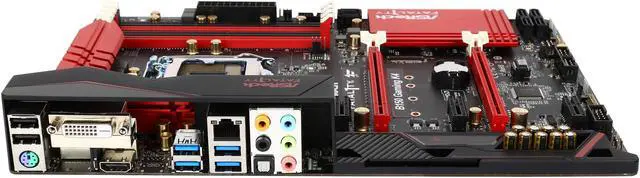 Alt view image 3 of 5 - ASRock ASRock Fatal1ty Gaming B150 Gaming K4 LGA 1151 Intel B150 HDMI USB 3.0 ATX Intel Motherboard