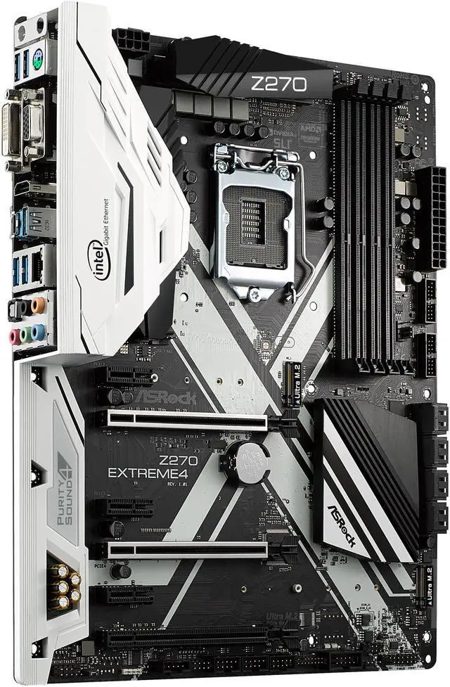 Alt view image 3 of 7 - ASRock Z270 Extreme 4 LGA 1151 Intel Z270 HDMI USB 3.1 ATX Motherboards - Intel