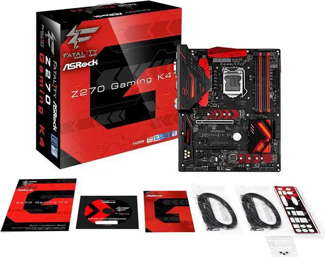 Alt view image 6 of 7 - ASRock Fatal1ty Z270 GAMING K4 LGA 1151 Intel Z270 HDMI USB 3.0 ATX Motherboards - Intel