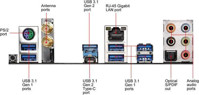 Alt view image 8 of 10 - ASRock X370 Taichi AM4 AMD Promontory X370 ATX AMD Motherboard
