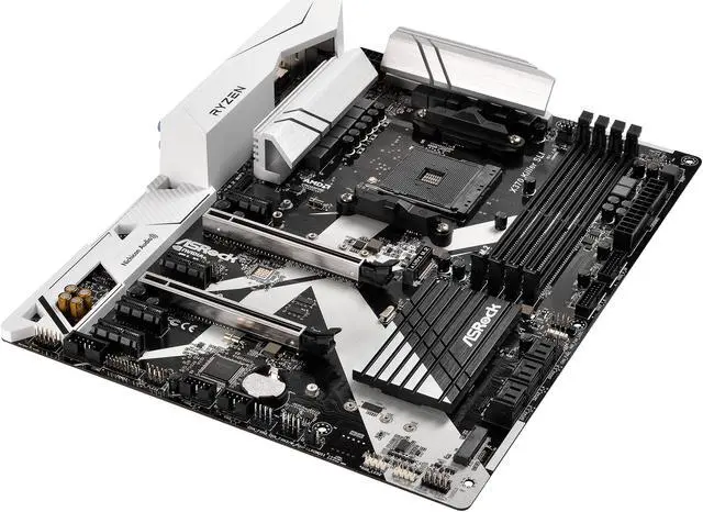 Alt view image 4 of 10 - ASRock X370 Killer SLI AM4 AMD Promontory X370 SATA 6Gb/s USB 3.0 HDMI ATX Motherboards - AMD