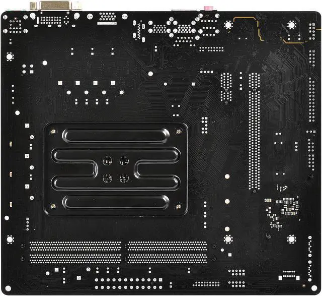 Alt view image 4 of 7 - ASRock A320M-DGS AM4 AMD Promontory A320 USB 3.1 Micro ATX Motherboards - AMD